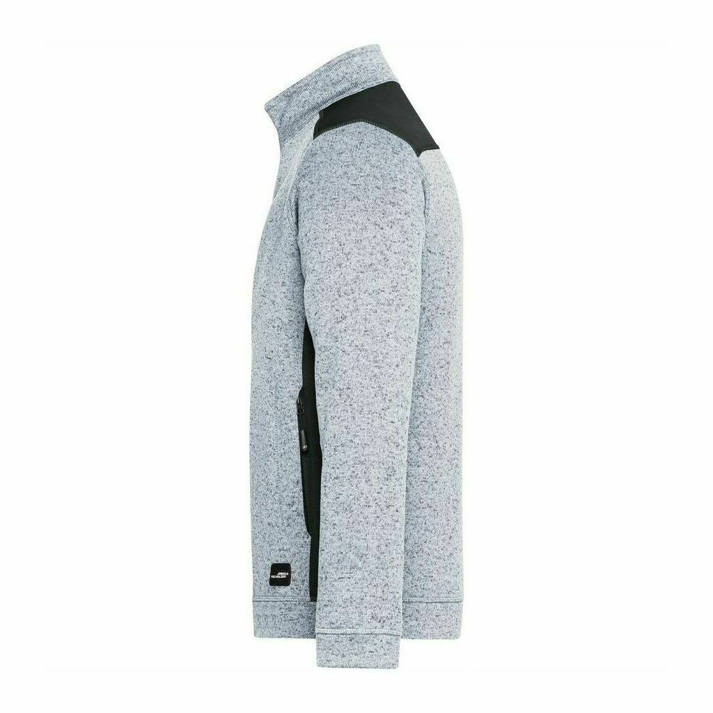 Herren Workwear Strickfleece Jacke