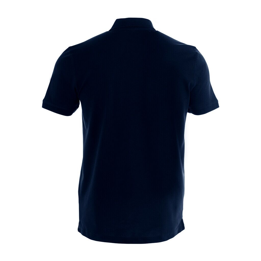 Herren Kurzarm Polo Kontrast Neck