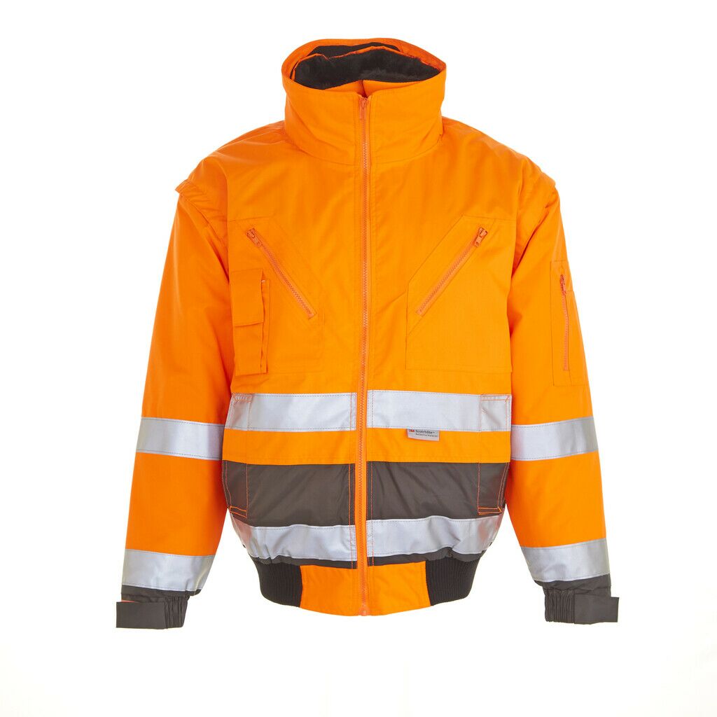 4-1 Warnschutz Pilotenjacke HiViz