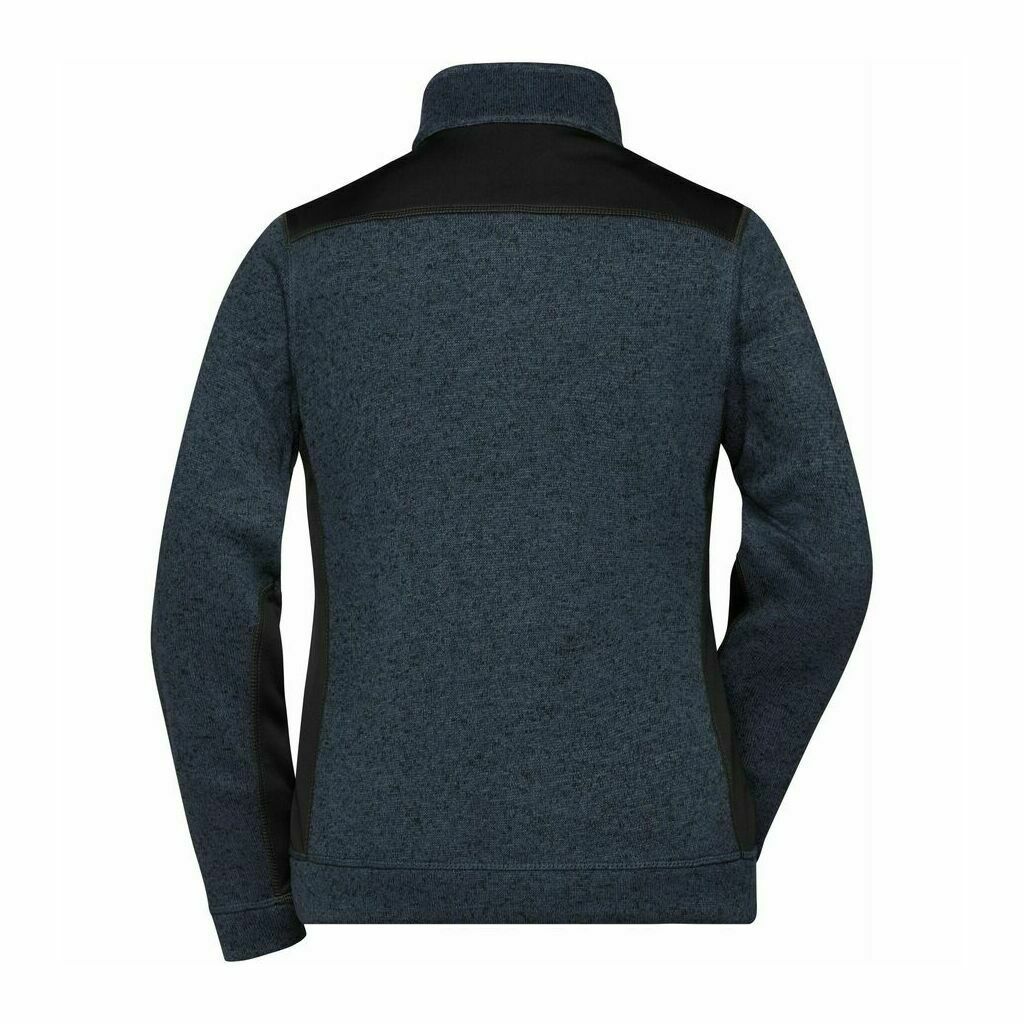 Damen Workwear Strickfleece Jacke
