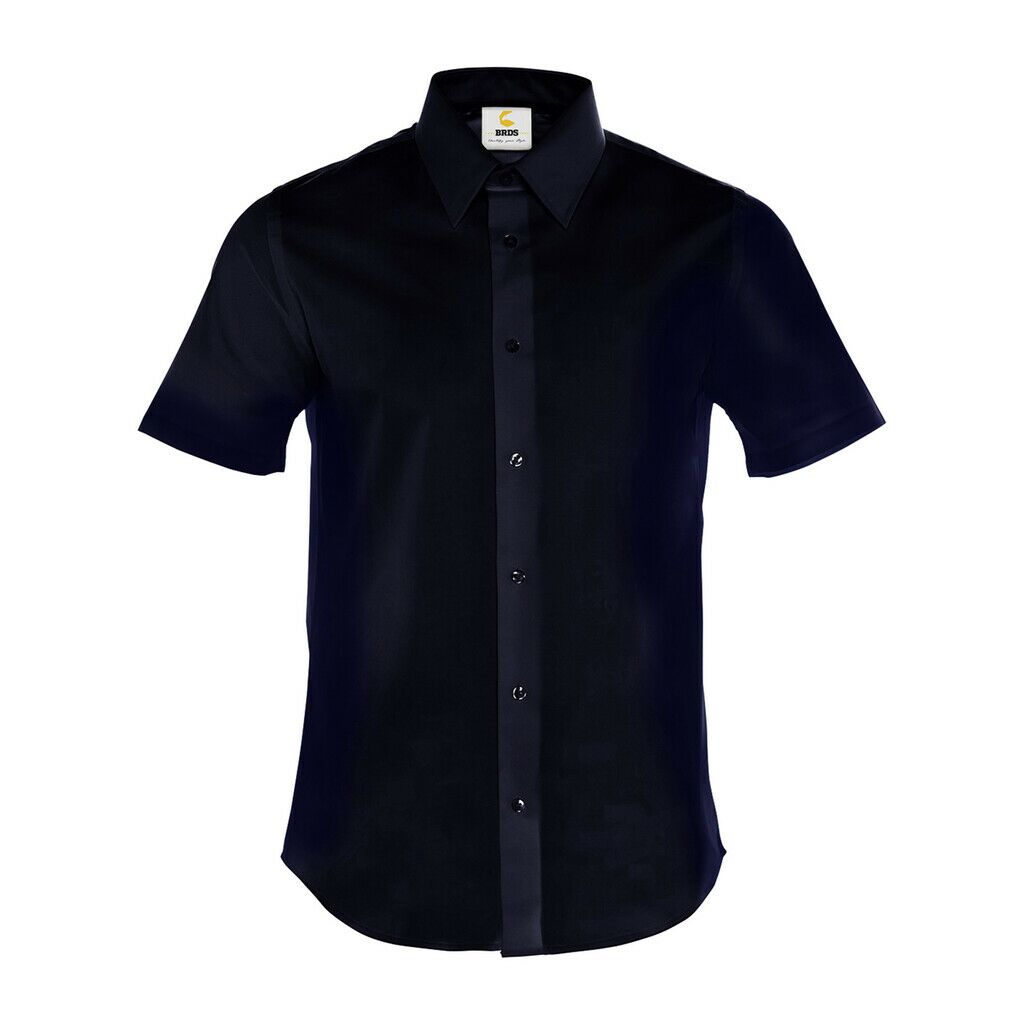 Herren Kurzarmhemd Stretch