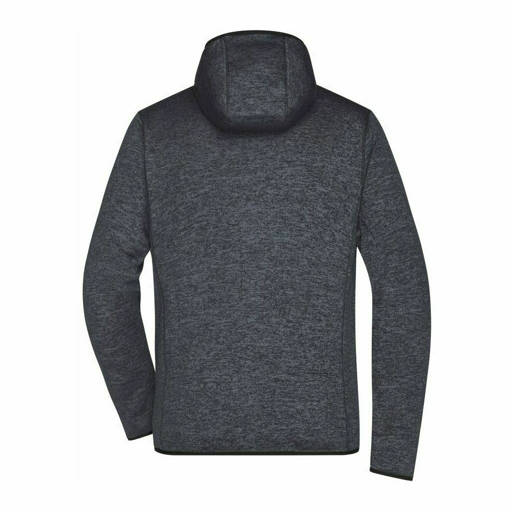 Herren Strickfleece Hoody