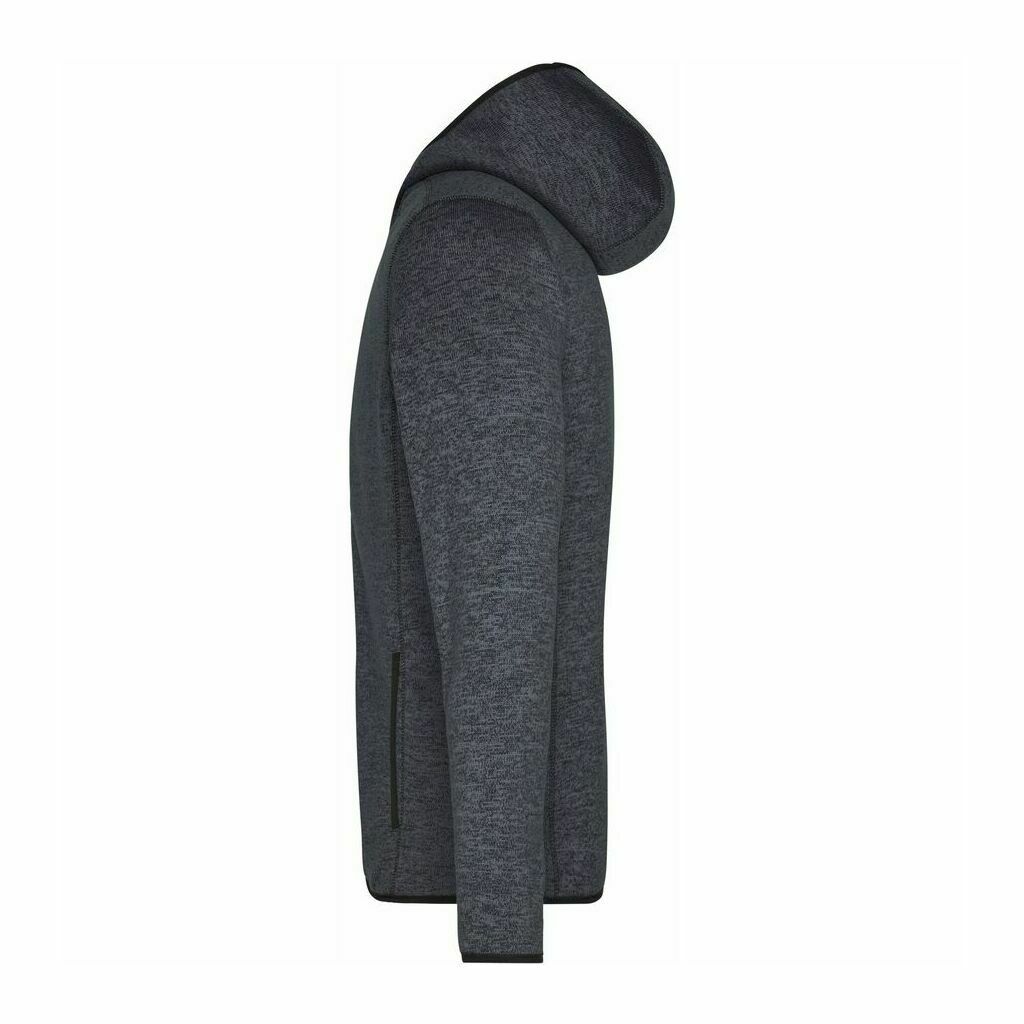 Herren Strickfleece Hoody