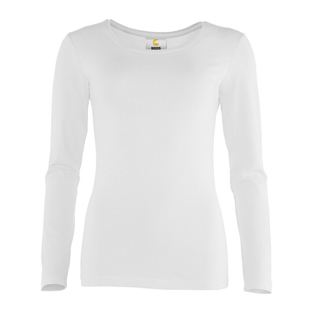 C-Line Fitted Damen Longsleeve Stretch Tee