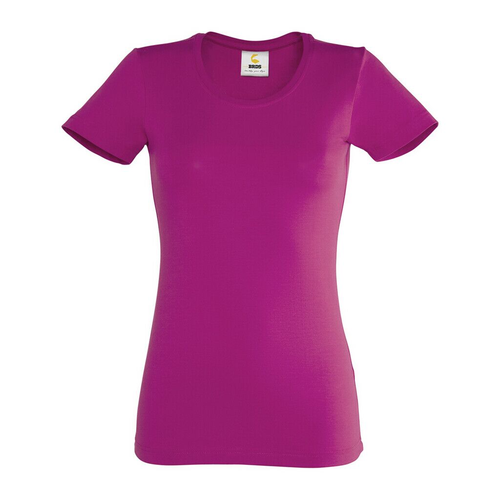 C-Line Fitted Damen Stretch Tee