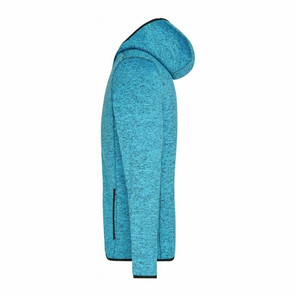 Herren Strickfleece Hoody