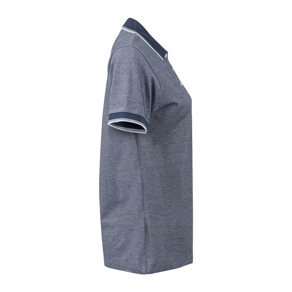 Bicolor Poloshirt Damen
