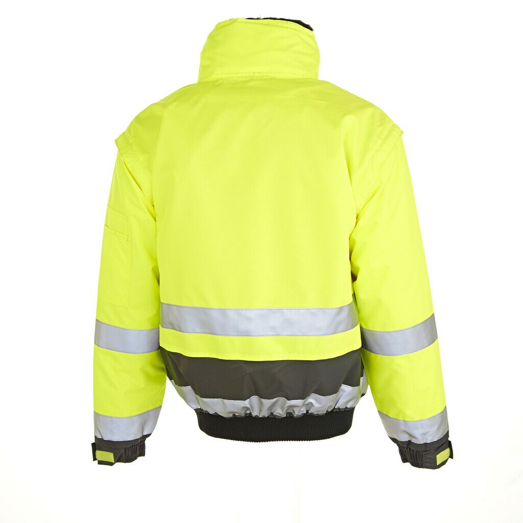 4-1 Warnschutz Pilotenjacke HiViz