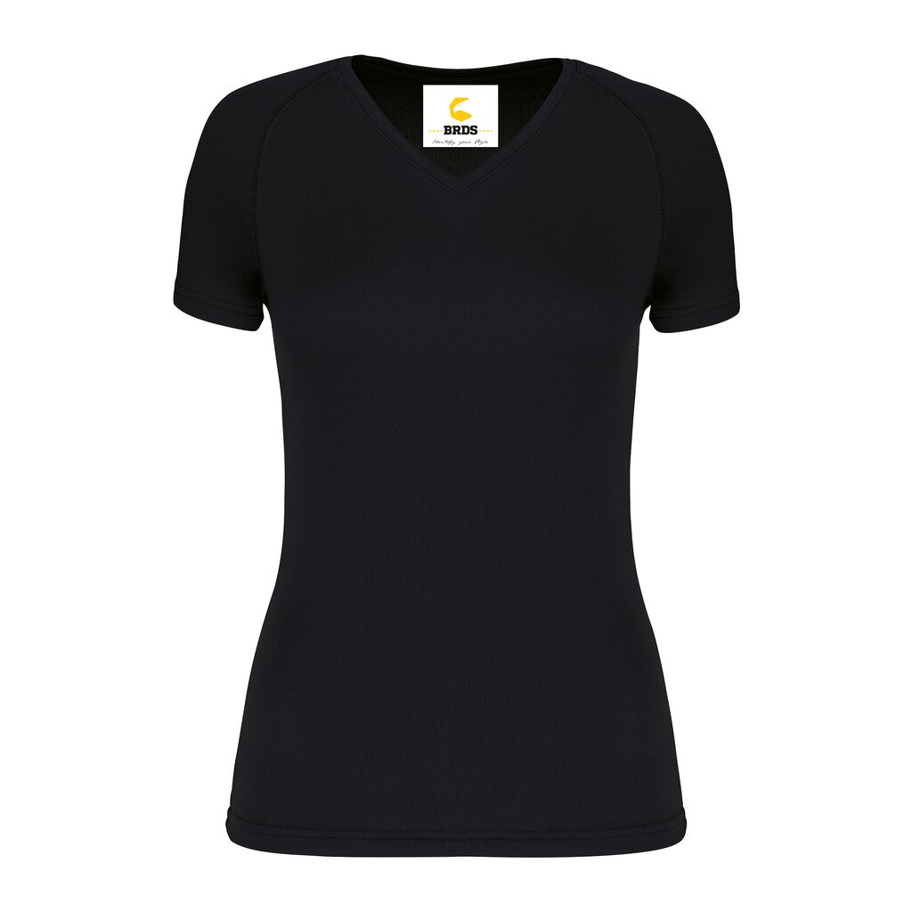 Damen Funktionsshirt mit VAusschnitt