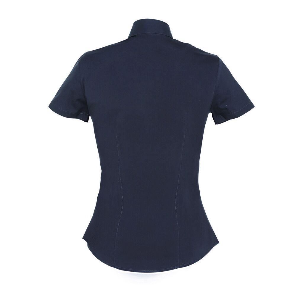 Damen Kurzarmbluse Stretch