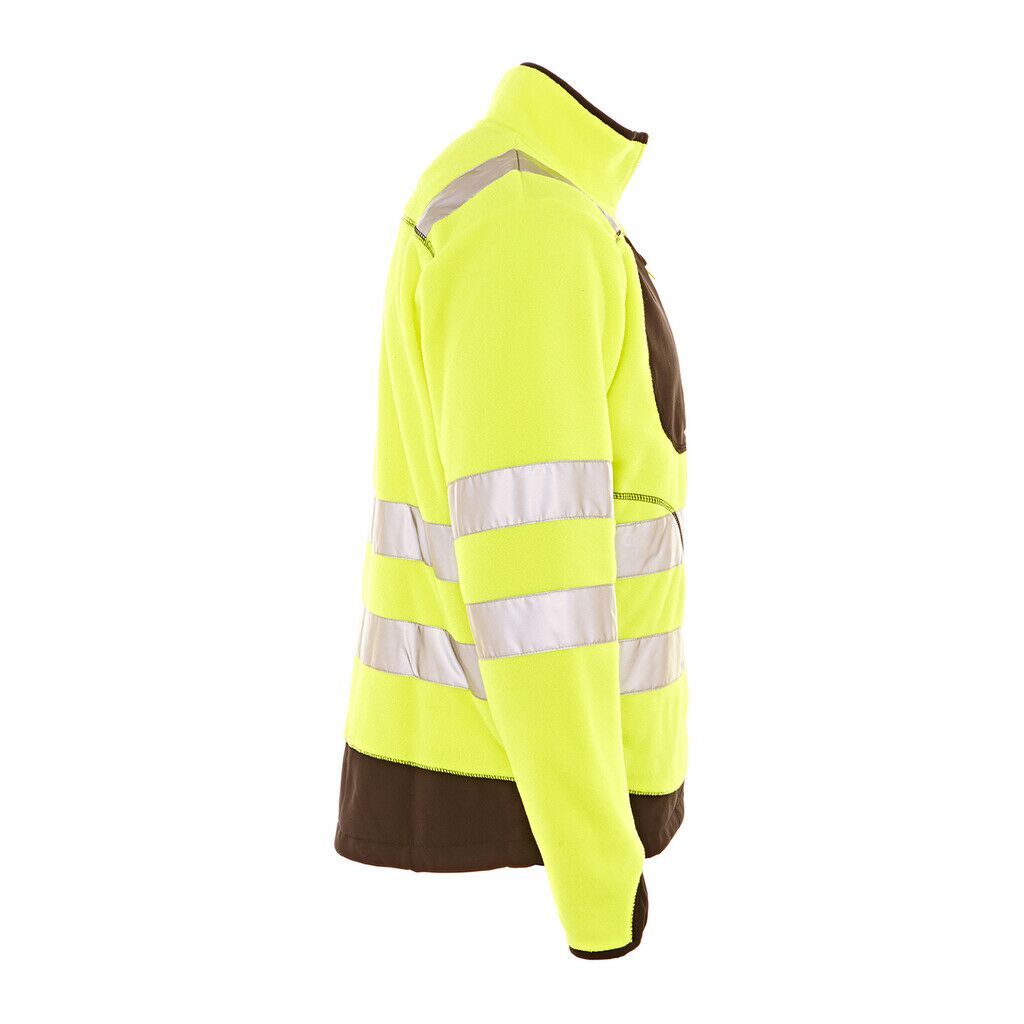 High Viz Fleecejacke