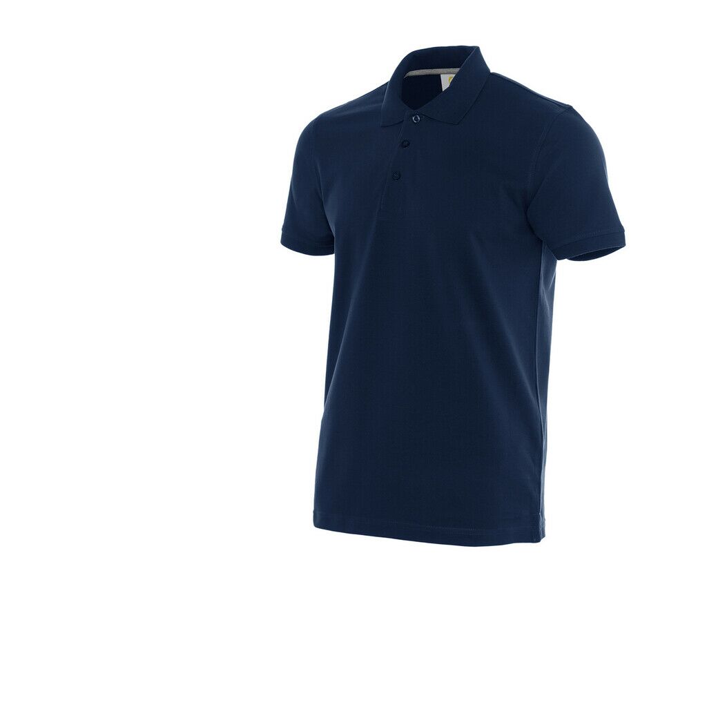 Herren Kurzarm Polo Kontrast Neck