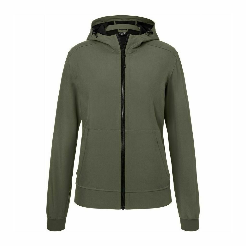 Damen Softshelljacke mit Kapuze