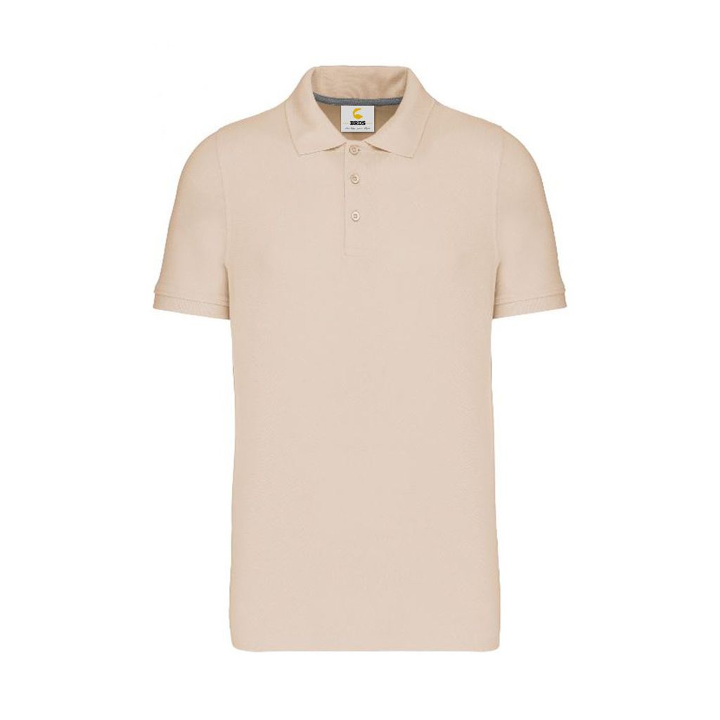 Herren Kurzarm Polo Kontrast Neck