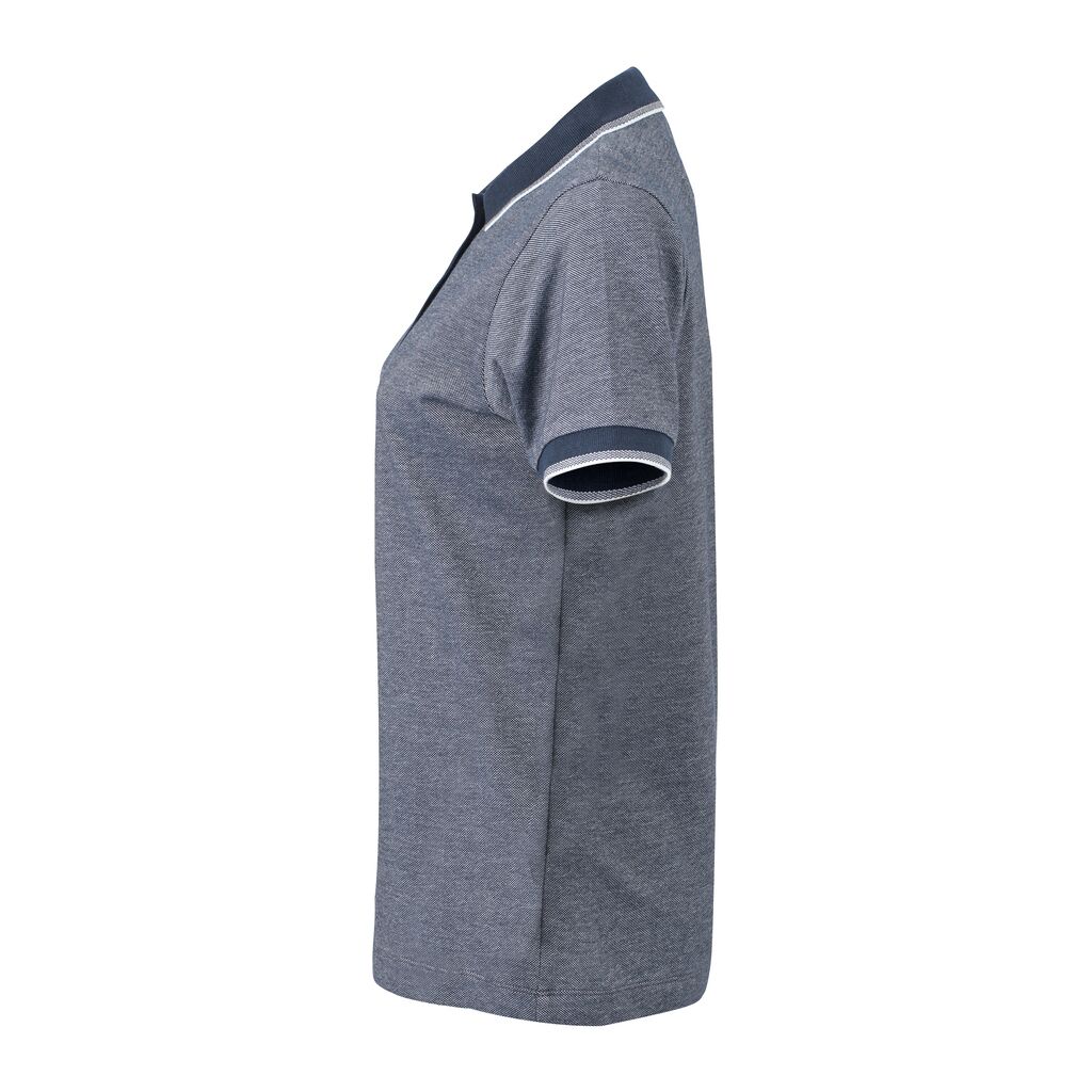 Bicolor Poloshirt Damen