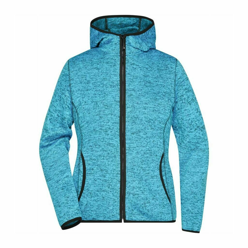 Damen Strickfleece Hoody