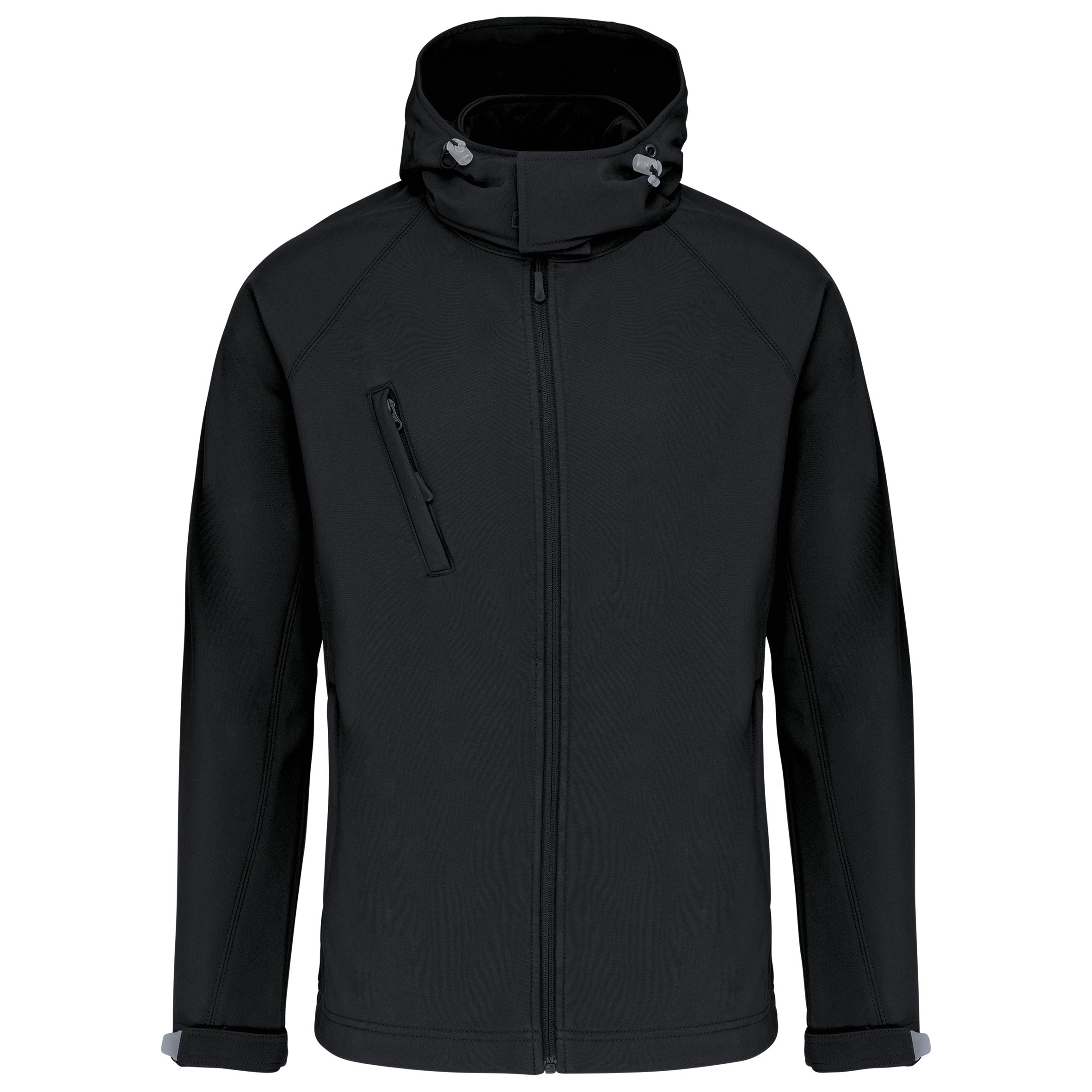 Herren Softshell Jacke mit abnehmbarer Kapuze