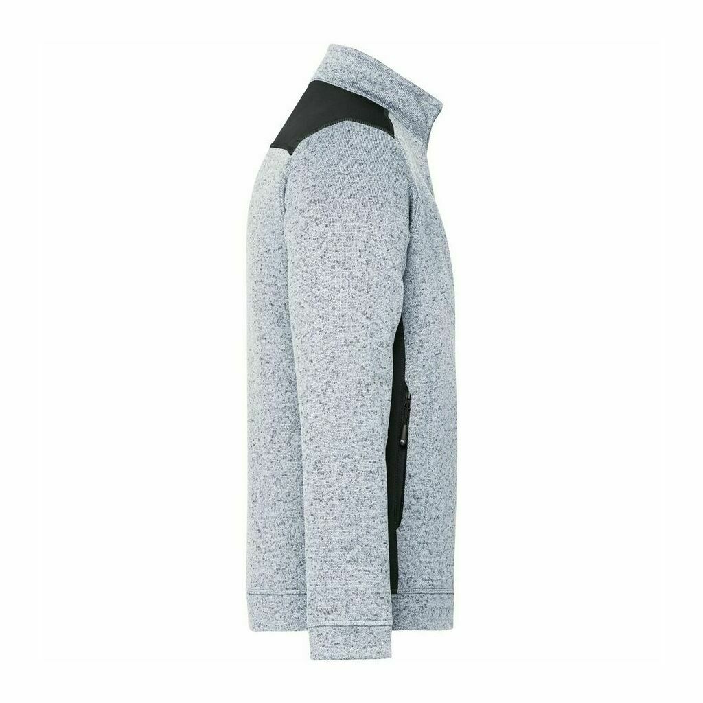 Herren Workwear Strickfleece Jacke