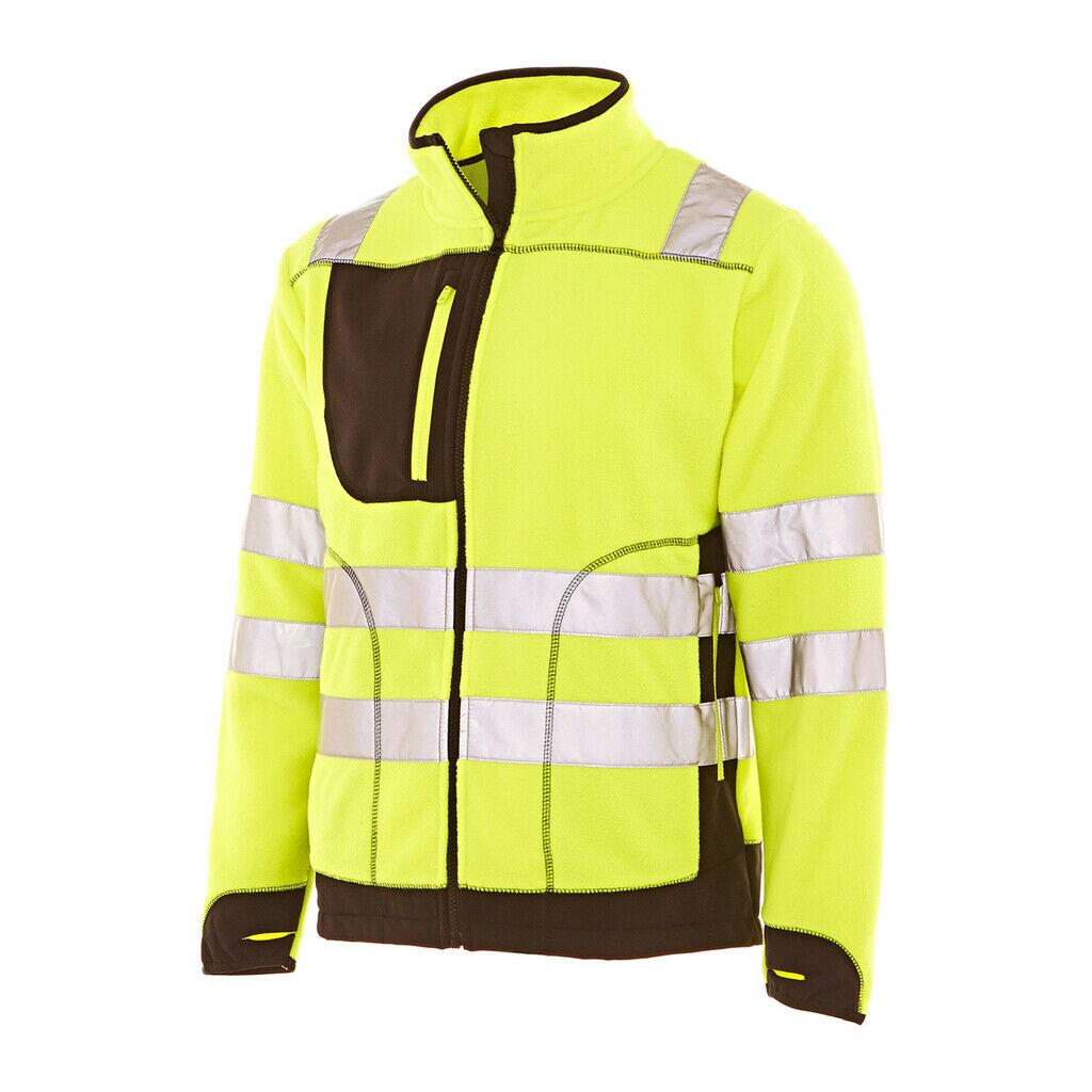 High Viz Fleecejacke