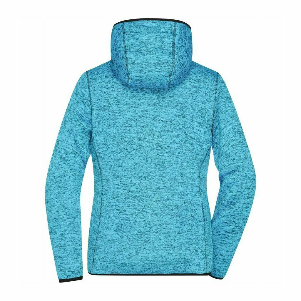 Damen Strickfleece Hoody