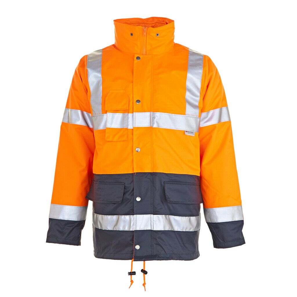 High Viz orange/navy