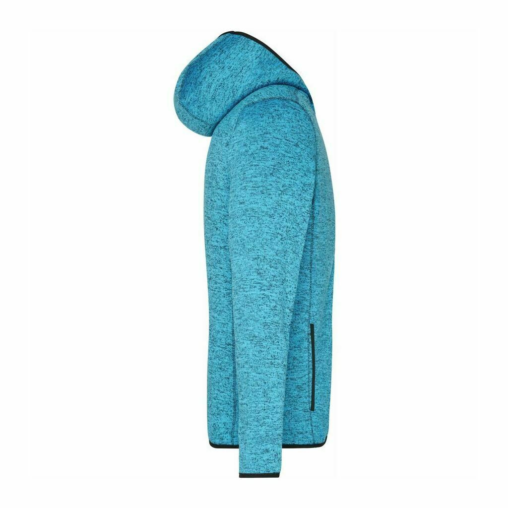 Herren Strickfleece Hoody