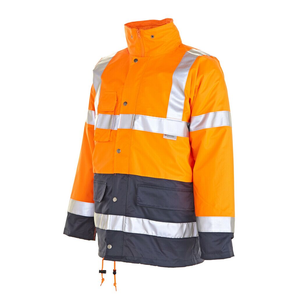 3-1 Warnschutz Parka Bicolor HiViz