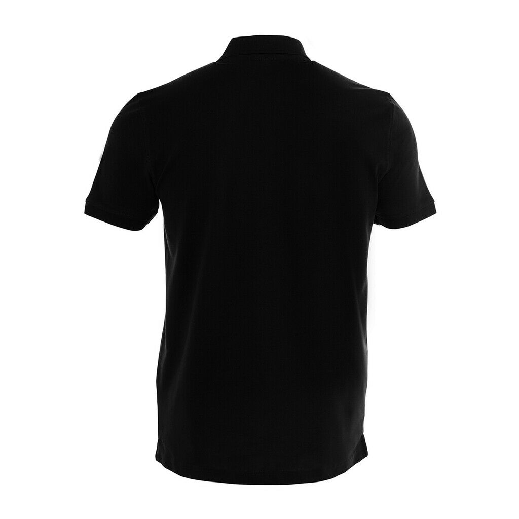 Herren Kurzarm Polo Kontrast Neck