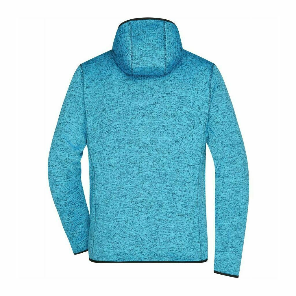 Herren Strickfleece Hoody