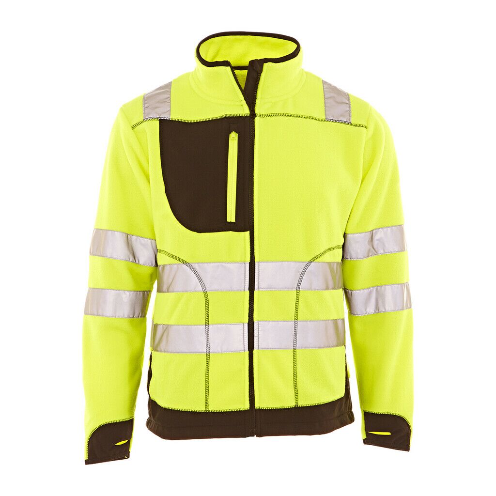 High Viz Fleecejacke