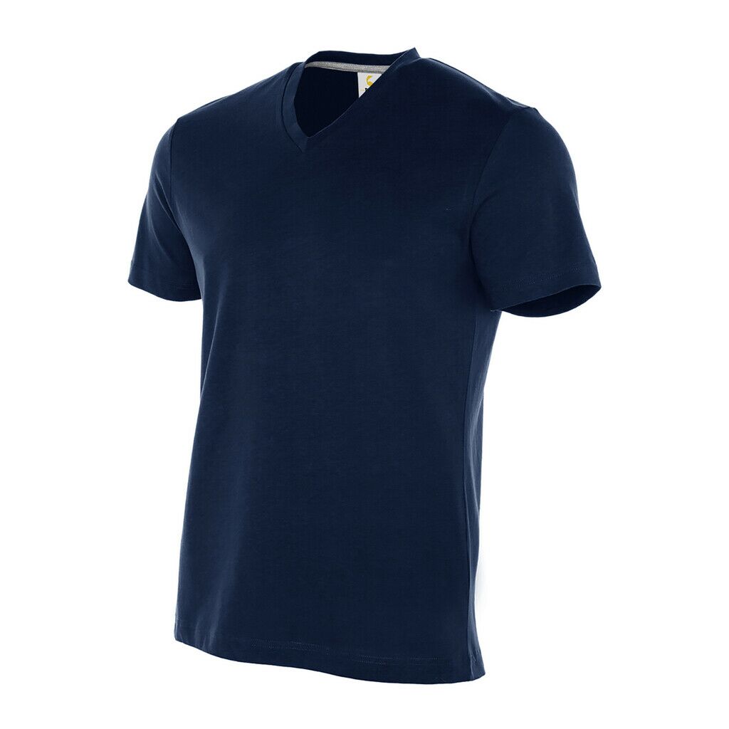 Herren Kurzarm T-Shirt mit V-Ausschnitt