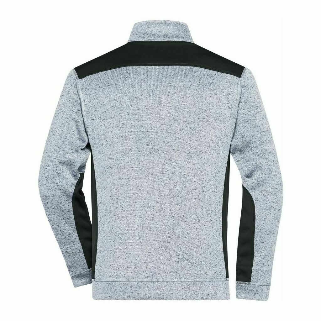 Herren Workwear Strickfleece Jacke