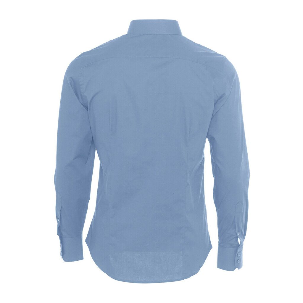 Herren Langarmhemd Stretch