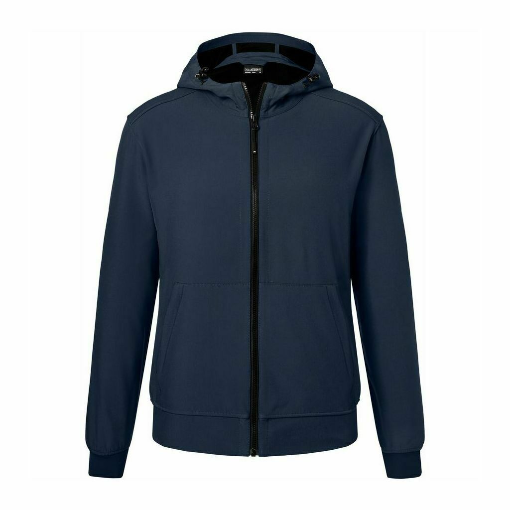 Herren Softshelljacke mit Kapuze