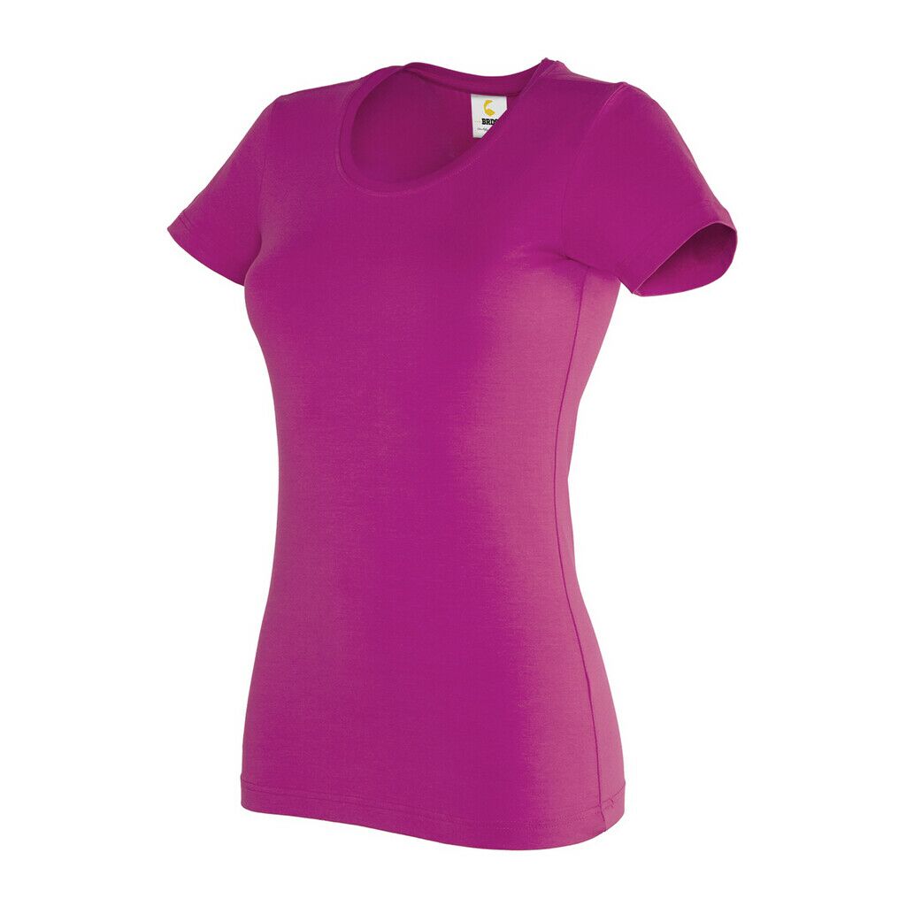 C-Line Fitted Damen Stretch Tee