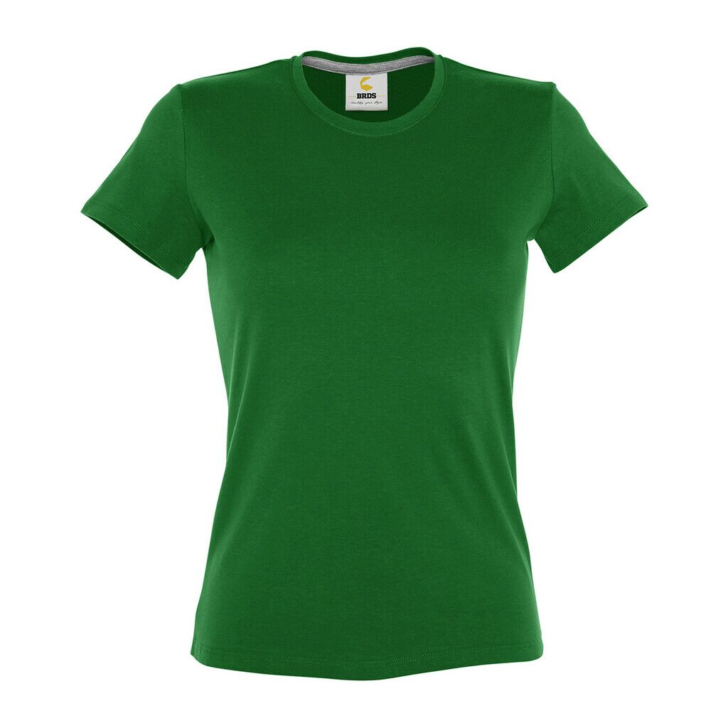 Damen Kurzarm Rundhals T-Shirt