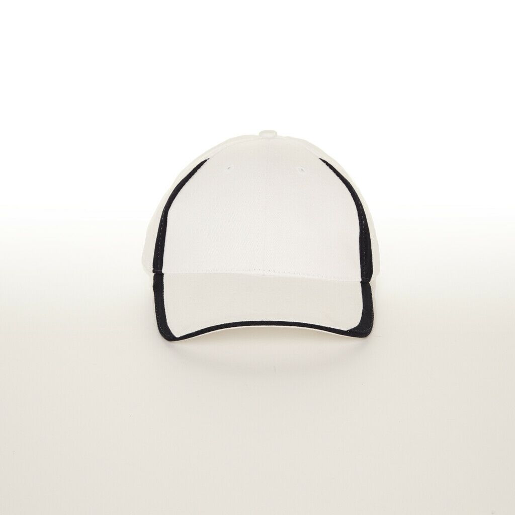 Brushed Heavy Cotton Cap Bicolour