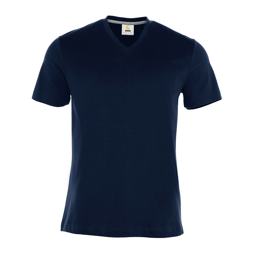 Herren Kurzarm T-Shirt mit V-Ausschnitt