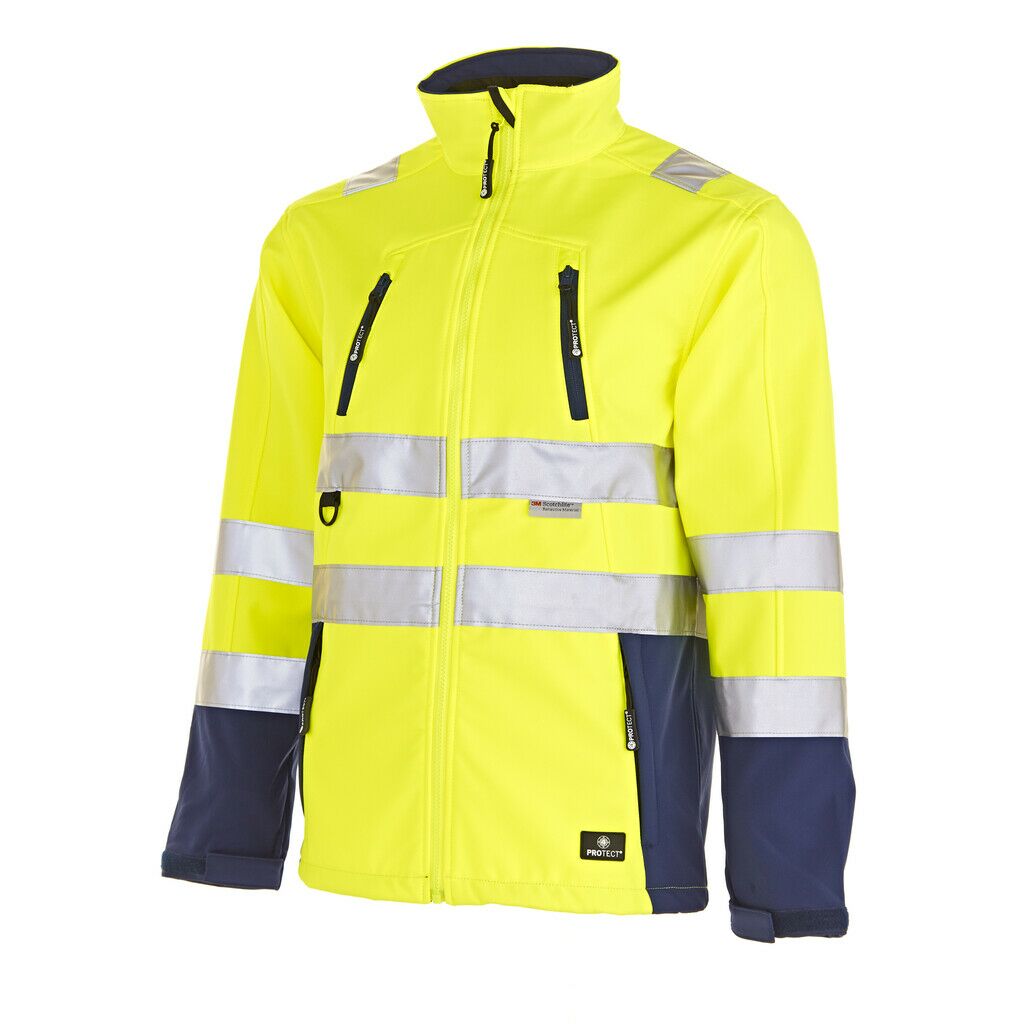 HiViz Softshelljacke Premium