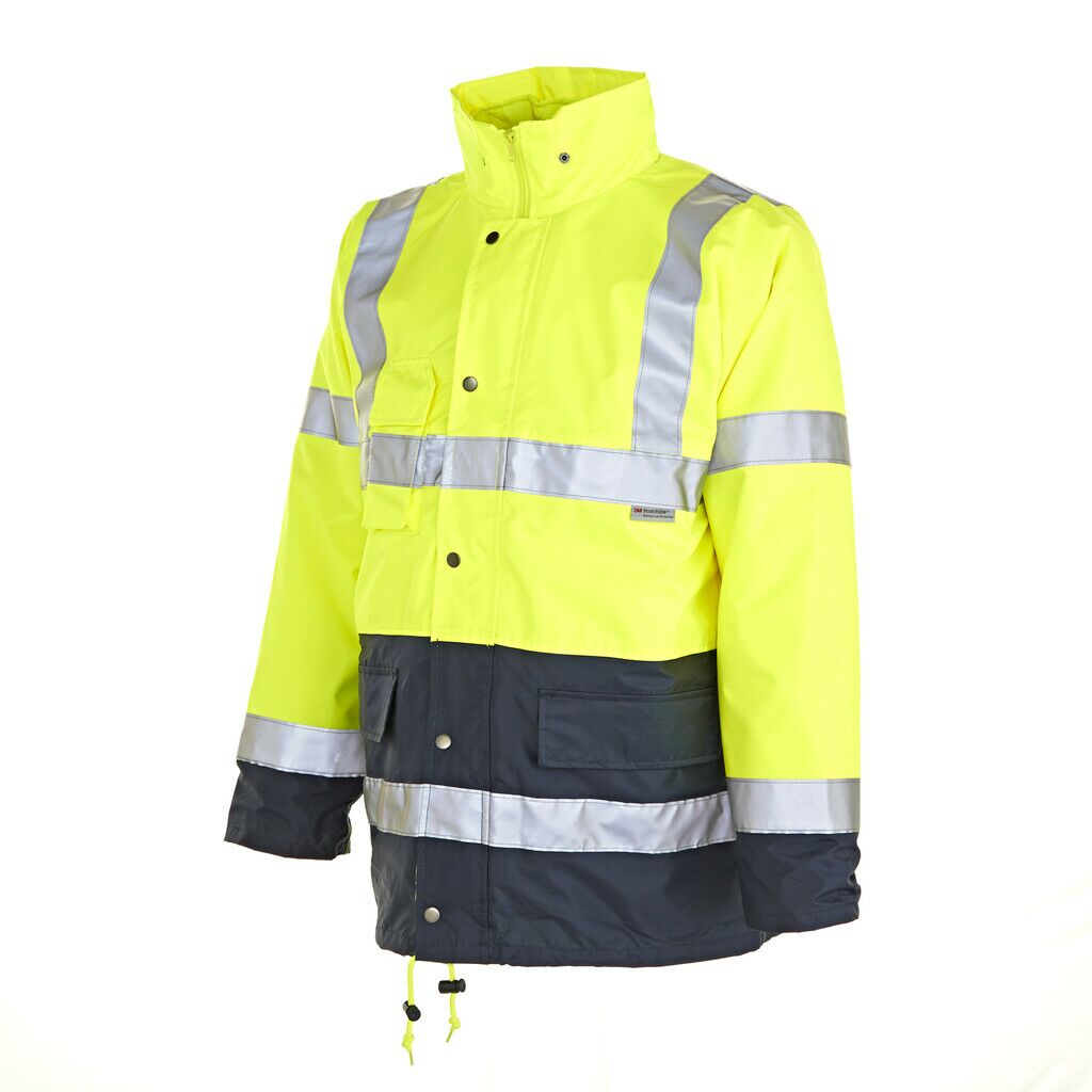 3-1 Warnschutz Parka Bicolor HiViz