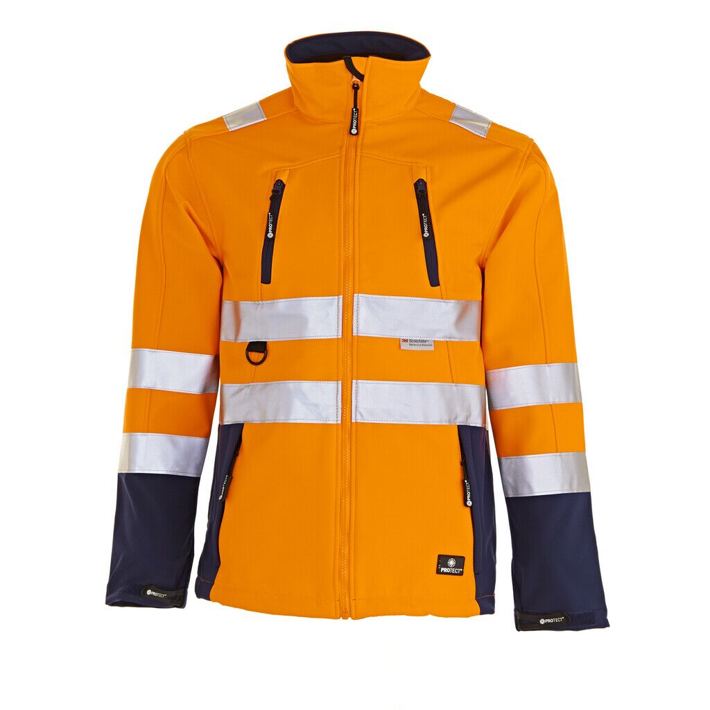 High Viz orange/navy