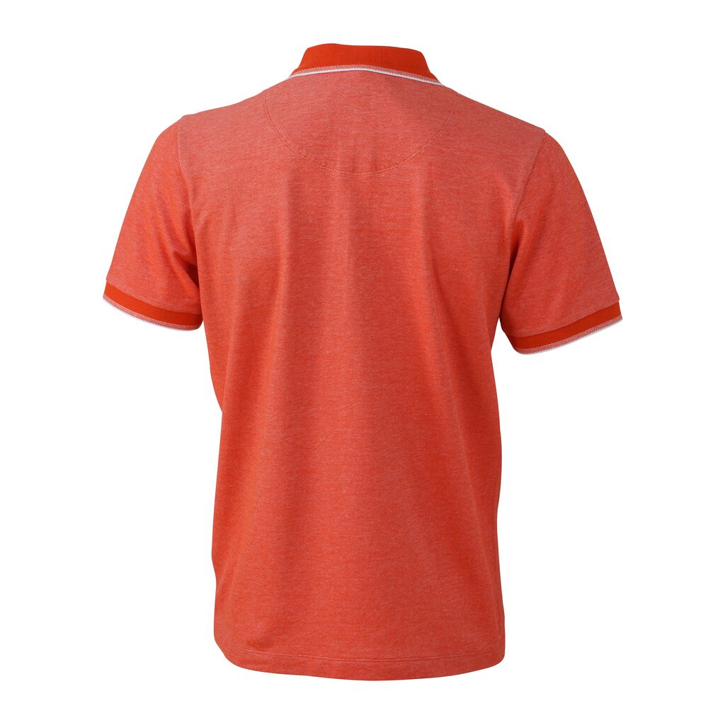 Bicolor Poloshirt Herren