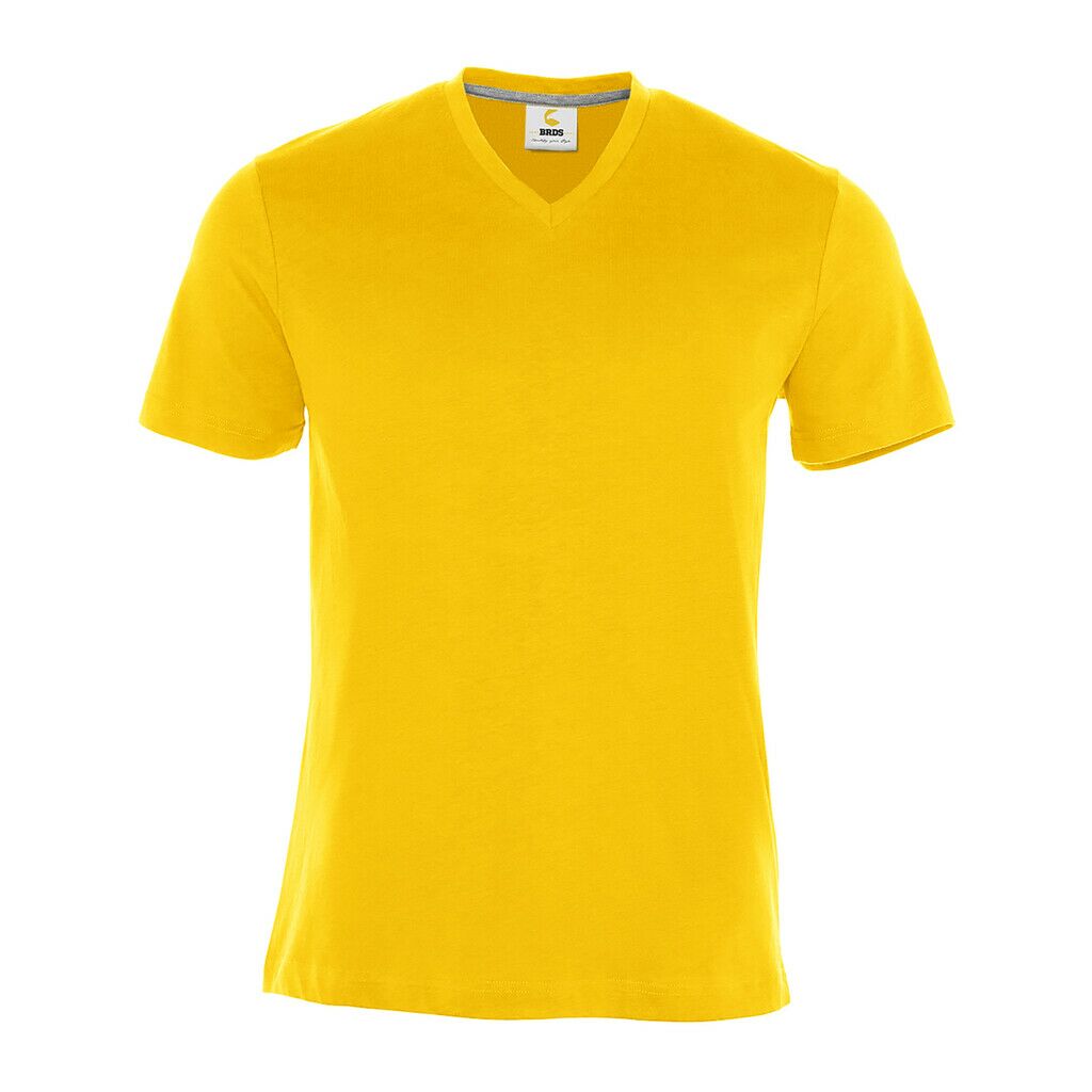 Herren Kurzarm T-Shirt mit V-Ausschnitt