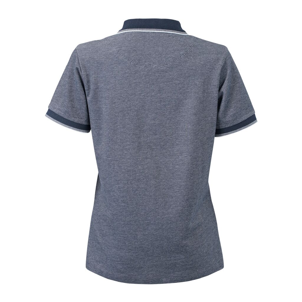 Bicolor Poloshirt Damen
