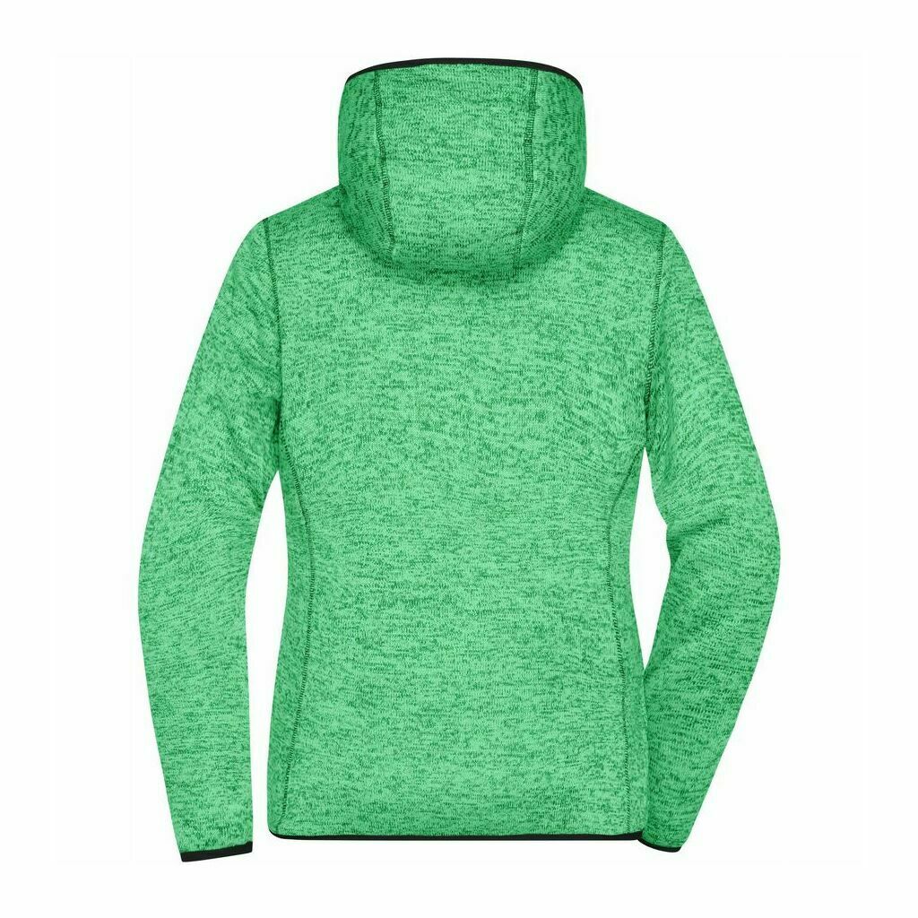 Damen Strickfleece Hoody