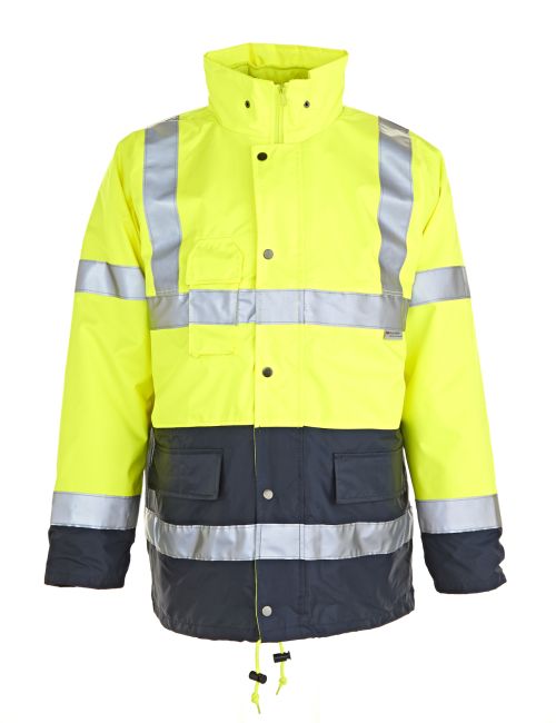 3-1 Warnschutz Parka Bicolor HiViz