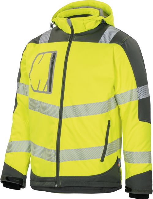 Winter-Softshelljacke Flex HiVis