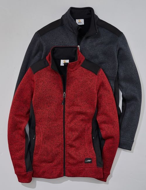 Workwear Strickfleece Jacke